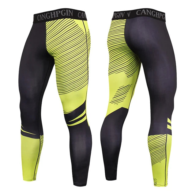 Men's Running Leggings Sportswear Quick Dry Gym Fitness Training Jogging Sports Pants