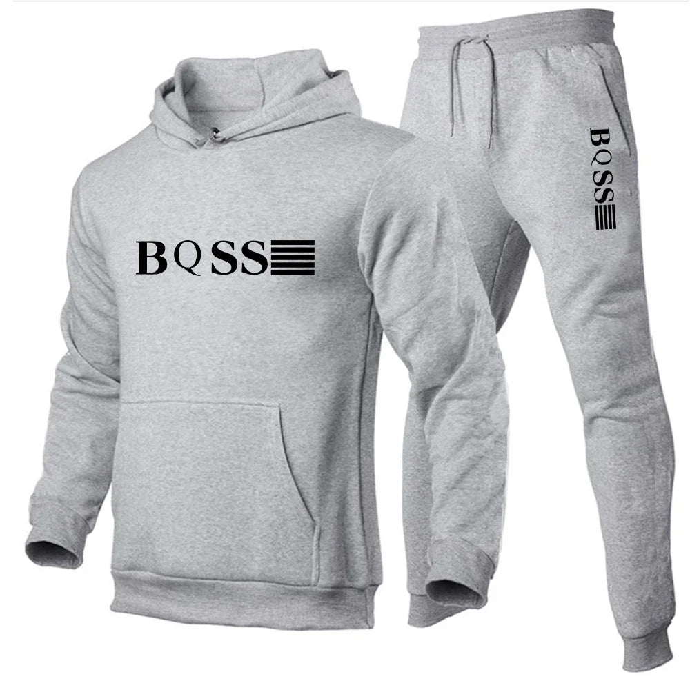 Sports Suits Fashion Tracksuit Hoodies + Pants