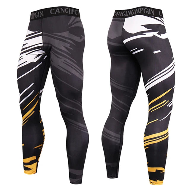 Men's Running Leggings Sportswear Quick Dry Gym Fitness Training Jogging Sports Pants