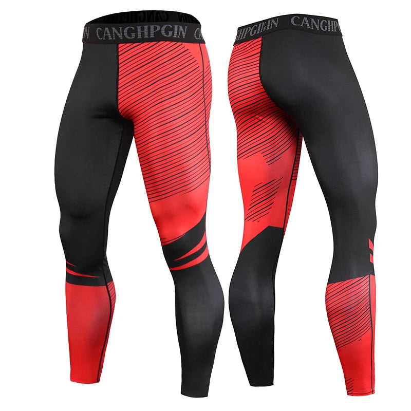 Men's Running Leggings Sportswear Quick Dry Gym Fitness Training Jogging Sports Pants