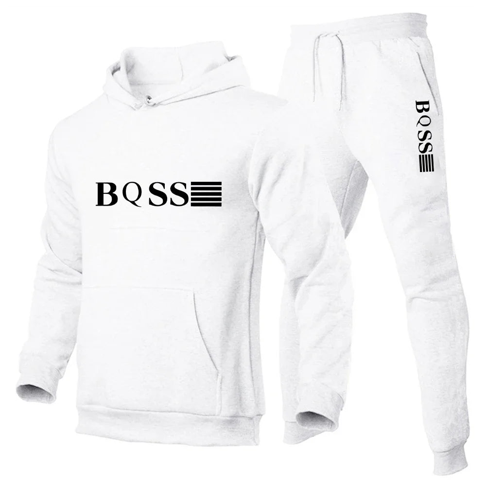 Sports Suits Fashion Tracksuit Hoodies + Pants