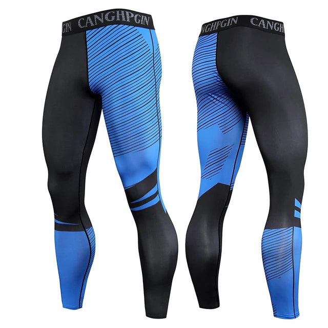 Men's Running Leggings Sportswear Quick Dry Gym Fitness Training Jogging Sports Pants