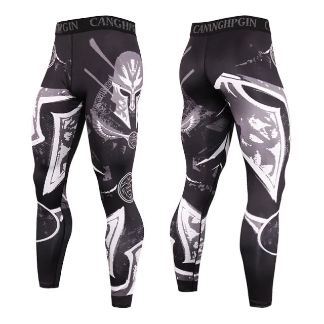 Men's Running Leggings Sportswear Quick Dry Gym Fitness Training Jogging Sports Pants