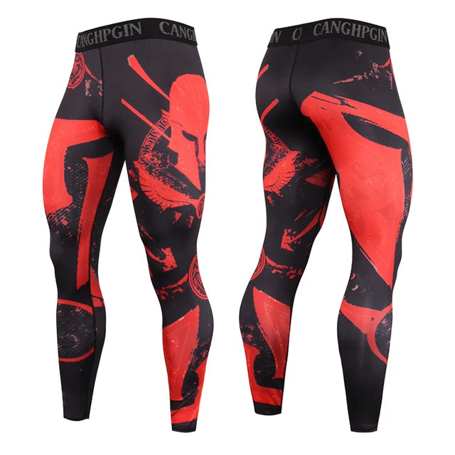 Men's Running Leggings Sportswear Quick Dry Gym Fitness Training Jogging Sports Pants